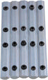4-Pack 3030 Series Aluminum Profile Straight Line Connector,Length 7 Inch Bracket Fastener with M6 Screw,for T Slot 8mm Aluminum Extrusion Profile...