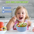 Wheat Straw Bowls 14oz Set of 4 - Unbreakable Cereal and Salad Bowl for Kids and Adults - Eco-Friendly Bowls for Snack, Soup and Dessert - Microwa...