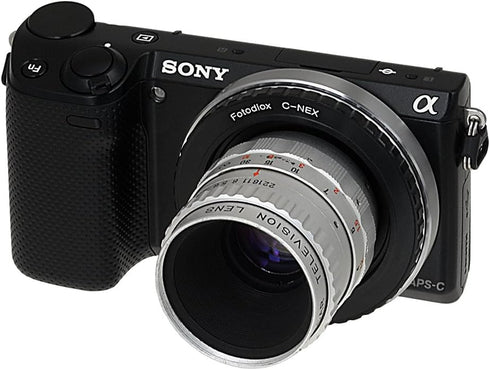 Fotodiox Lens Mount Adapter Compatible with C-Mount CCTV/Cine Lenses on Select Sony E-Mount Cameras...