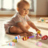 Mini Musical Wooden Maracas Rattles Egg Shaker Toys for Kids, Colorful Noisemaker Sand Hammer Music Instruments Hand Percussion Toy Party Favors...