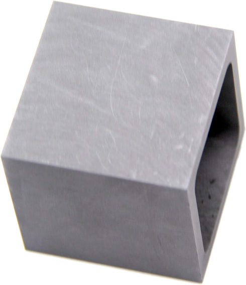 Graphite Ingot Mold, High Purity Refining Graphite, Melting Casting Mould for Gold Silver Aluminum Copper Brass Zinc Plumbum and Alloy Metals (1.9...