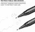 Xmusk Mechanical Pencil with A5 Sketch Book Set 0.5mm & 0.7mm Pencil 50 Sheets 120gsm Top Spiral Bound Acid Free Art Sketchbook Drawing Pad for Pa...