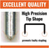 MAX 1/4-Inch Staples for HD-3DF Stapler, 1,000 Staples Per Box (3-1M)...