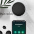 Portable Bluetooth Speaker Wireless, Loud Bluetooth Speaker, 15 Hours of Continuous Play, with TF Card Slot, Built-in Mic (Large-Round, Green)...