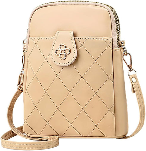 Small Purse for Women with Floral Buckle Cell Phone Purse Crossbody Women's Crossbody Handbags...