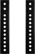 VIVO Vertical VESA Extender Plate Bracket Kit Designed for Low VESA Pattern TV’s, Fits TV Ceiling Mounts, 2 Brackets, Black, MOUNT-AD165...
