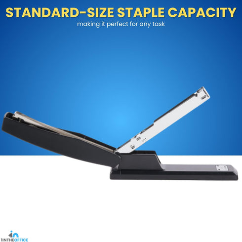 1InTheOffice Office Stapler for Desk, Heavy Duty Desk Stapler, Black, 20 Sheets Capacity,"2 Pack"...