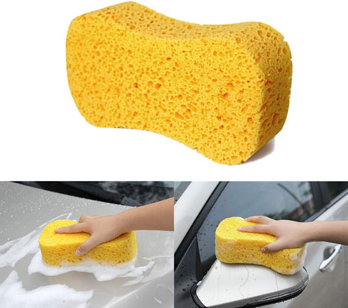 Car Wash Sponges Kitchen Cleaning Sponges Scrubber (Random 3-Color Mix)...