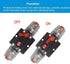 30A 40A 50A 60A 80A 100A 150A Audio Circuit Breaker Auto Car Stereo Inline Fuse Holders Inverter, Manual Reset 12V-24V DC for Automotive Marine Bo...