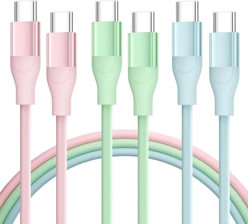 3pcs 6ft Type C Charging Cable...