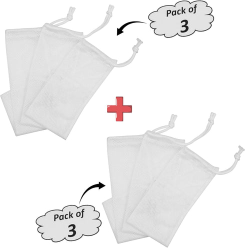 Refillable Nyjer/Thistle Empty Sock - Pack of 6 I Bird Feeder...
