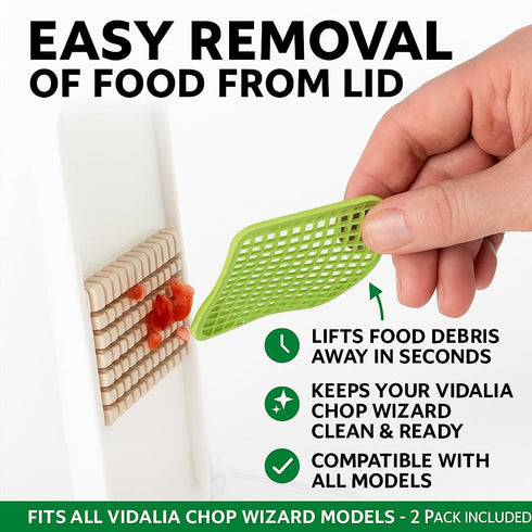 VIDALIA CHOP WIZARD EZ Cleaning Lift Tab (Pack of 2)...