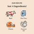 Bocce's Bakery Oven Baked Say Moo Treats for Dogs, Everyday Wheat-Free Dog Treats, Made with Real Ingredients, Baked in The USA, All-Natural Beef ...