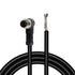 M8 Aviation Sensor Cable 4 Pin?Lonlonty M8 Industrial Sensor Connector Shielded Cable,Field Assembly M8 Connector A Coding Shielded Cable 6.5Ft/2M...