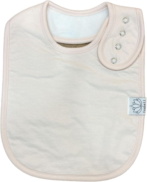 Toddler Organic Cotton Bibs, Unisex Large for Feeding, Drooling, Adjustable...