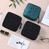 Sanitary Napkin Storage Bag,Leather Waterproof Feminine First Period Bag with Zipper for Teen Girls Women,Menstrual Cup Pouch,Small Makeup Pouch,W...