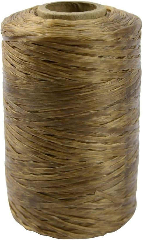 Treasure Gurus Artificial Deer Sinew Waxed Beading Craft Poly Thread Spool Natural Wax Sinue...