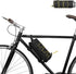 Bike bags for bicycles front rack mountain phone top tube bike pouches for adult bikes travel storage handlebar bag (Yellow)...