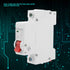 DC Circuit Breaker, 20 Amp Miniature Circuit Breaker DC MCB Single Pole 1 Module Miniature Single Pole Leakage Circuit Breaker for Overload, 6 KA ...