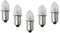 LED Light Bulb 5pcs 4D 4.8V 0.75A Bayonet Base Krypton Replacement Bulb for Flashlight Replacement Bulb Torches Work Light Flashlight Bulbs...