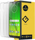 Moto G7 Power Screen Protector-(3 Pack) Bubble Free Case Friendly Ultra-Thin Anti-Scratch Anti-Fingerprint Clear Tempered Glass Protective Film Co...
