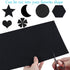 Self Adhesive Velvet Flocking Liner for Jewelry Drawer Craft Fabric Peel Stick17.7" x 118" (Black)...