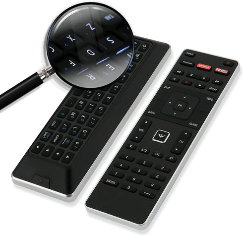 XRT500 Replace Dual Side TV Remote Control fit for VIZIO Smart LED with QWERTY Back Light Internet APP M43-C1 M43C1 M49-C1 M49C1 M50-C1 M50C1 M502...