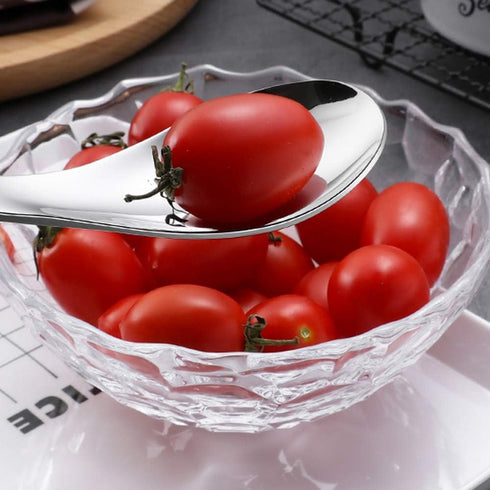 Stainless Steel Spoon, Soup Spoon, Coffee Spoon, Desert Spoon, etc. Light Weight and Small Size Especially Suitable for Toddlers, Children, Espres...