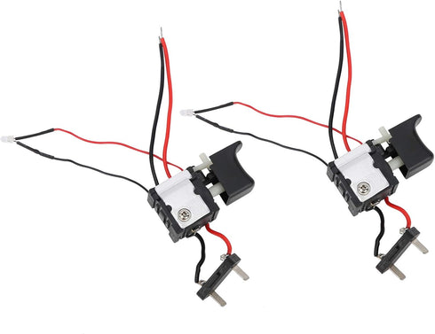 Electric Drill Switch, 2pcs Power Tool Switch for Electric Hammer Impact Drill Equipment Accessories...
