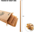 100pcs Sugarcane Straws, 8 Inch Sturdy Biodegradable Plastic Free Eco-Friendly Compostable Smoothie Drinking Straws for Home Restaurant Beach Part...