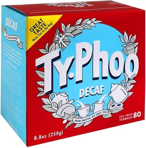Typhoo Decaf 80 Tea Bags...