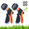 Garden Hose Nozzle 2 Pack Heavy Duty Hose Spray Gun 8 Way High Pressure Hand Sprayer Spray Nozzle for Watering Lawn Car Washing Pet Bathing Sidewa...
