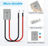 50Amp 10Awg Battery Quick Connect Electric Forklift Cable with O Ring Terminal?2Pcs 32cm/1ft with Quick Connector for Carts, Sightseeing Car, Batt...