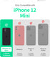 GOOSPERY iPhone 12 Mini Wallet Case with Card Holder, Protective Dual Layer Bumper Phone Case - Navy Blue...