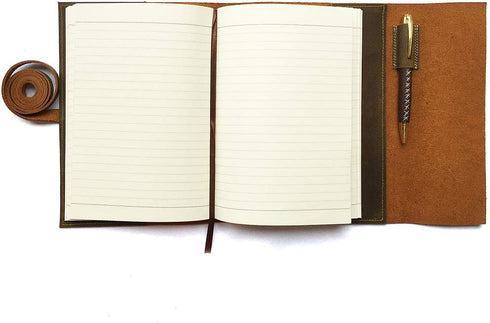 Lined Paper Refill Notebooks – for Sovereign-Gear Refillable Leather Journal – Eco Friendly Acid-Free & Tree-Free Recycled Sheets A5 Ruled Notepad...
