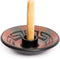 Luna Sundara Authentic Peru Pottery Palo Santo Stick Holder and Incense Holder Includes 5 Palo Santo Sticks Handmade Ceramic Smudge Bowl Sage Hold...
