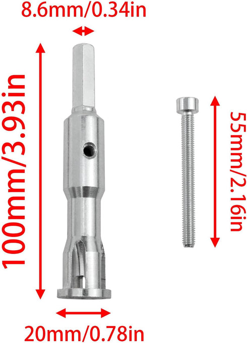 Lovelysp Wire Twisting Tool Wire Stripper and Twister Quick Connector Twist Wire Tool Power Tool Accessories (1.5-4 Square) 1PCS...