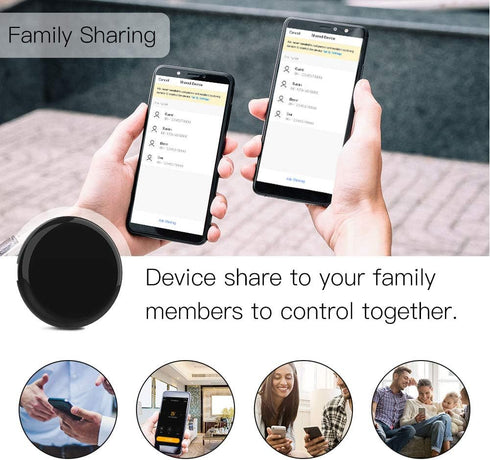 MoesGo WiFi IR Control Hub for Smart Appliances via Voice and Smart Life/Tuya App, Compatible with Amazon Echo and Google Home......