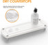 Instant Dry Bathroom Kitchen Sink Organizer, Diatomite Stone Drying Tray for Soap Dispenser, Sponge Brush and Toothbrush Cup, Countertop Fast Dryi...