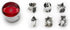 Fox Run, 2.5 x 2.5 x 1.75 inches, Linzer Cookie Cutter Set, Stainless Steel, 6-Piece...