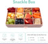 melii Snackle Box – Divided Snack Container, Food Storage for Kids, Removable Dividers, Arts & Crafts, Beads, BPA-Free – 12 Compartments (Pink)...
