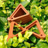 12Pcs Potted Plant Stand,Invisible Flower Pot Risers,Plastic Pot Feet Triangle Flower Planter,for Indoor And Outdoor Plant Pots...