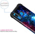 Miqala for Galaxy A20/A30/A50 Case,Shiny in The Dark Three Layer Heavy Duty Shockproof Hard Plastic Bumper +Soft Silicone Rubber Protective Case f...