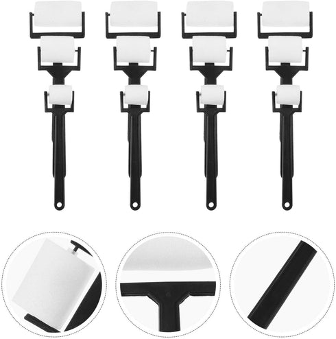 EXCEART 12pcs Paint Foam Roller Brush Children DIY Painting Sponge Kid Art Craft Painting Tool Rollers...