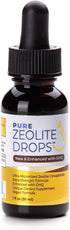 1 oz Bottle Fulvic and Humic Acid Immune Gut Support Easy to Take 100% Bioavailable Pure Liquid Zeolite Suspension Enhanced with DHQ, Natural Immu...