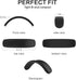 Headband Cover for Apple AirPods Max, WQNIDE Washable Soft Silicone Headphone Headband Protectors/Comfort Cushion/Top Pad Protector Sleeve Compati...