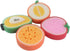 Cute Fruit Style Dish Towels, Kitchen Tool Washing Cleaning Sponge Cloth, Strong Decontamination Scouring Towels, 4PCS (the styles and colors will...