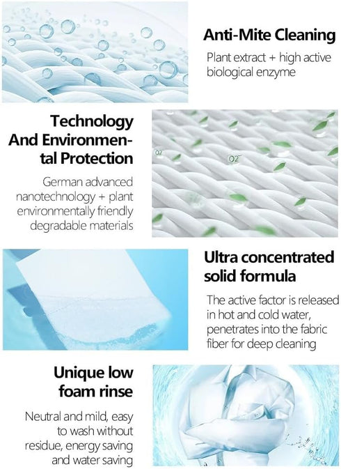 EarthB@G Laundry Detergent Sheets - Fresh Scent - No Plastic Jug (60 Sheets), Liquidless Technology...