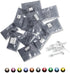 LEDs, Single LED Light LED Diode Lamp DIY Kit with Warm White Red Green Blue Yellow Green Pink UV Purple Orange Clear Transparent Lens Mini Bulbs ...