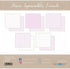 Papers For You - Mini Scrapbooking and Craft Paper Kit | " Lavender Essentials" Collection | Includes 25 Double Sided Papers with Different Design...
